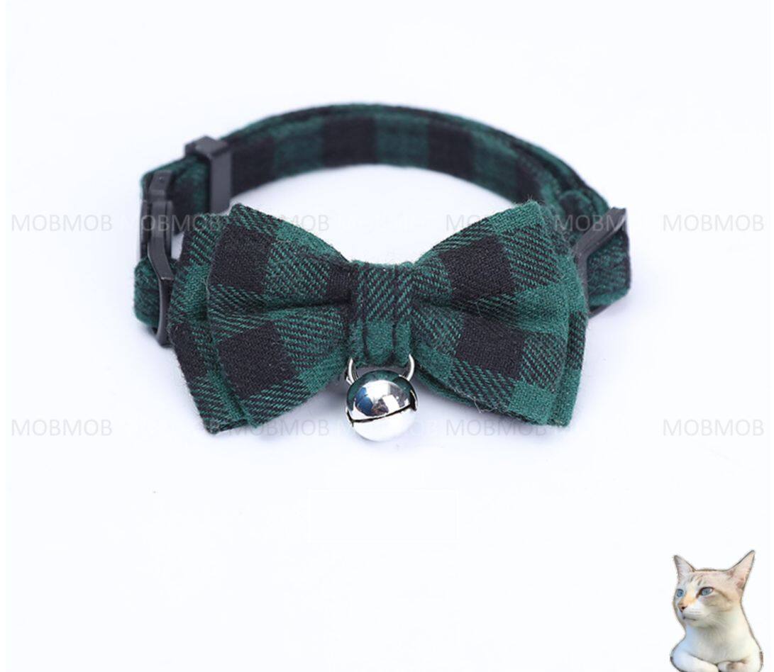 PT1007 Cat Collar With Bow Tie Adjustable Pet Supplies Pet Accessories