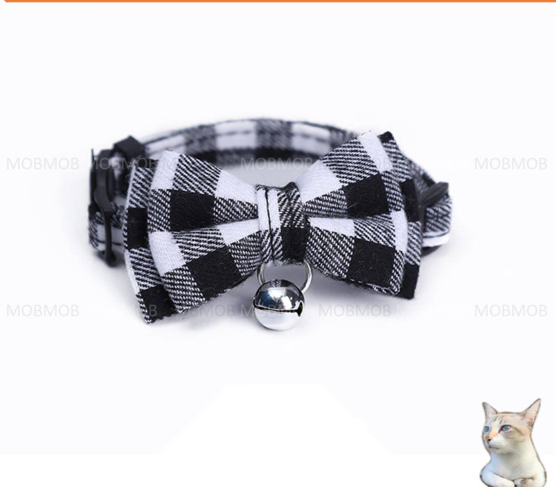 PT1007 Cat Collar With Bow Tie Adjustable Pet Supplies Pet Accessories