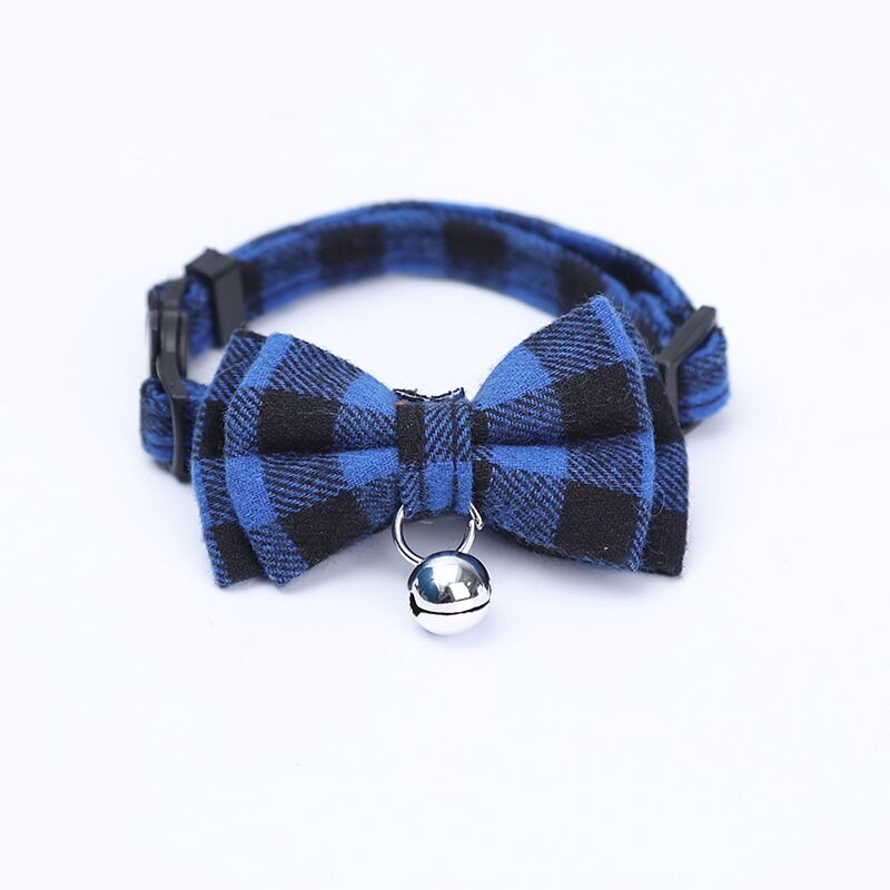PT1007 Cat Collar With Bow Tie Adjustable Pet Supplies Pet Accessories