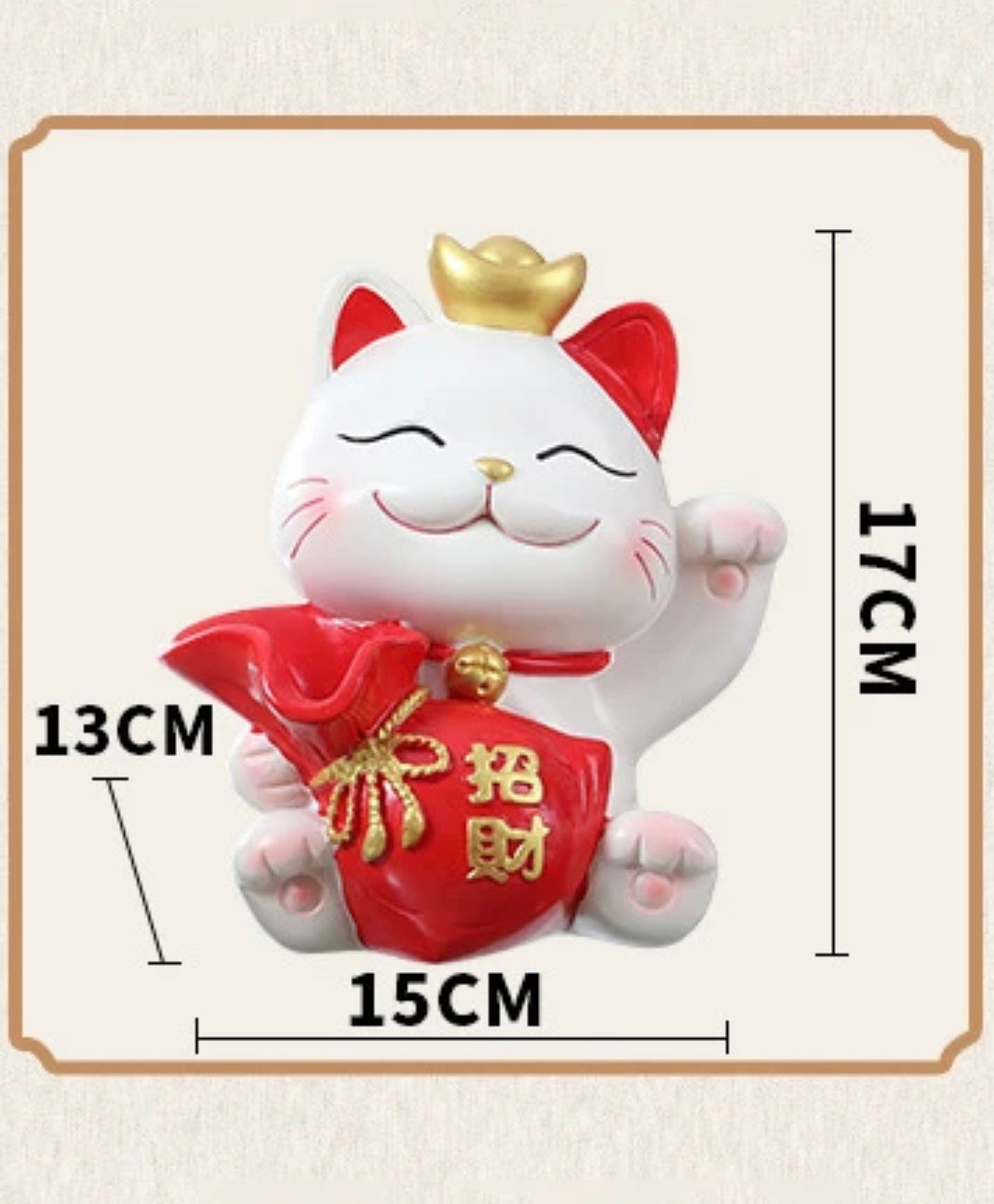 #1031 Lucky Cat Storage Tray Kawaii  Snack Food Holder Desk Ornaments Decoration Gift