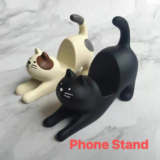 #142 lazy cat phone stand phone accessoy gift