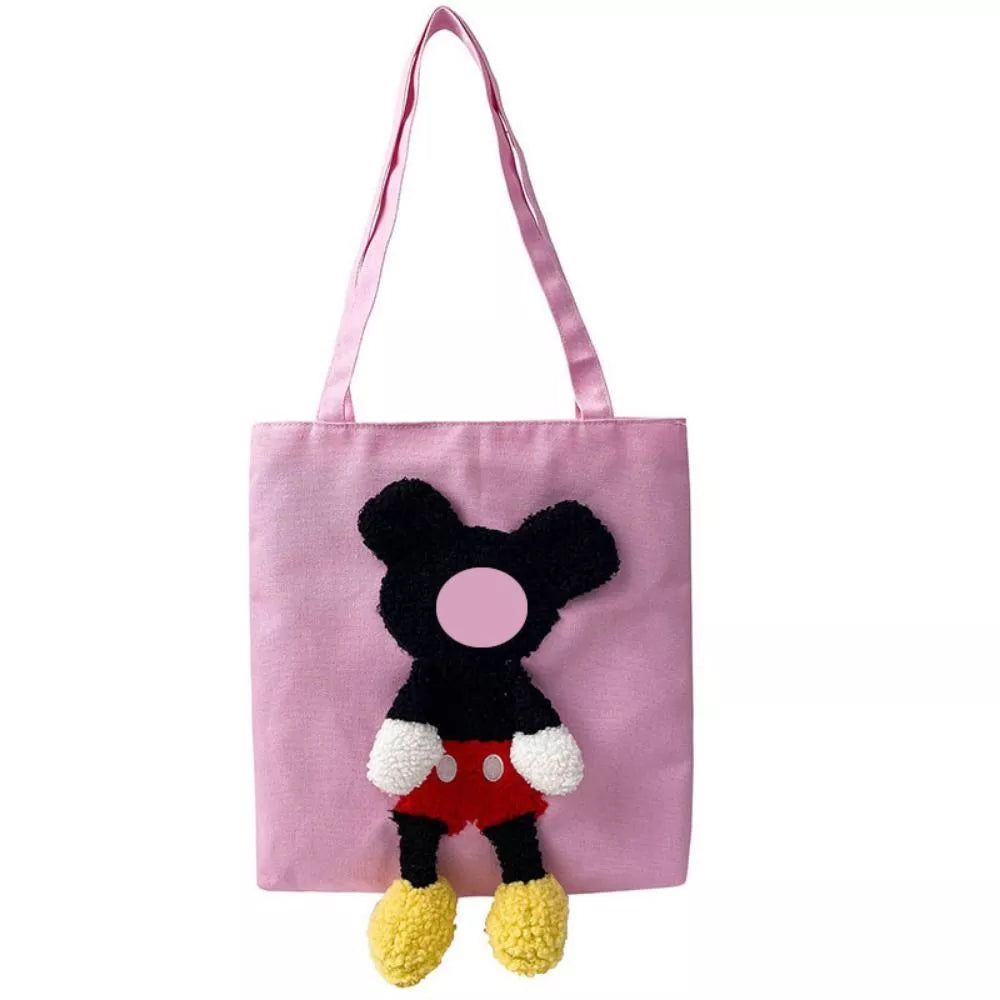 #PT1004 Cat Dog Carrier Bag One Shoulder Canvas Tote Outdoor Transport Bag