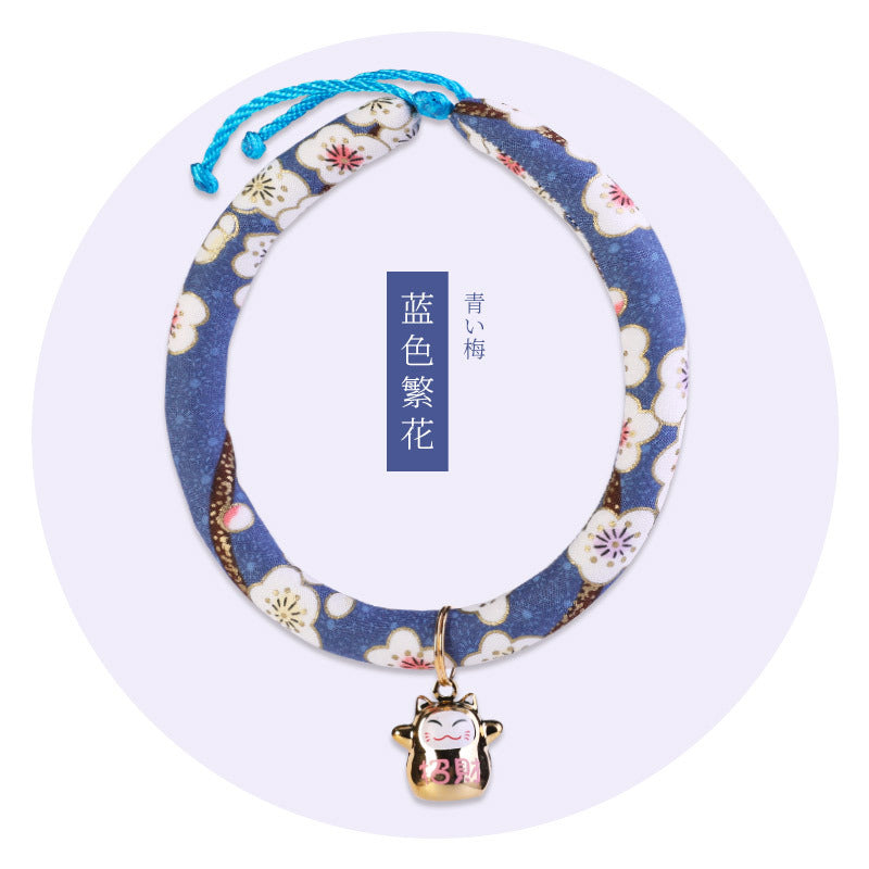 #PT1002 3 pcs lot collar necklace for cat or  dog pet supply maneki janpanese style