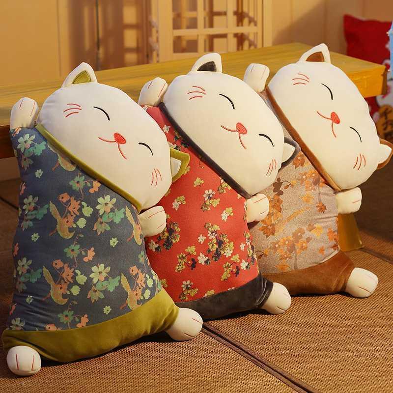 #HA1004 lucky cat cushion(with zipper washable) pillow janpaness style waist cushion living room sofa throw pillow home decor gift