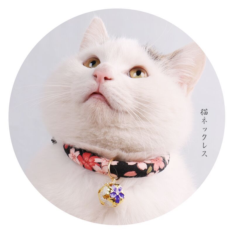 #PT1002 3 pcs lot collar necklace for cat or  dog pet supply maneki janpanese style