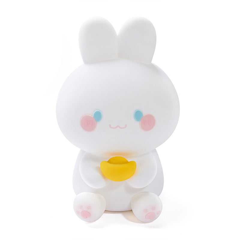 #134 Silicon Lucky Rabbit USB LED light bed light night light lamp