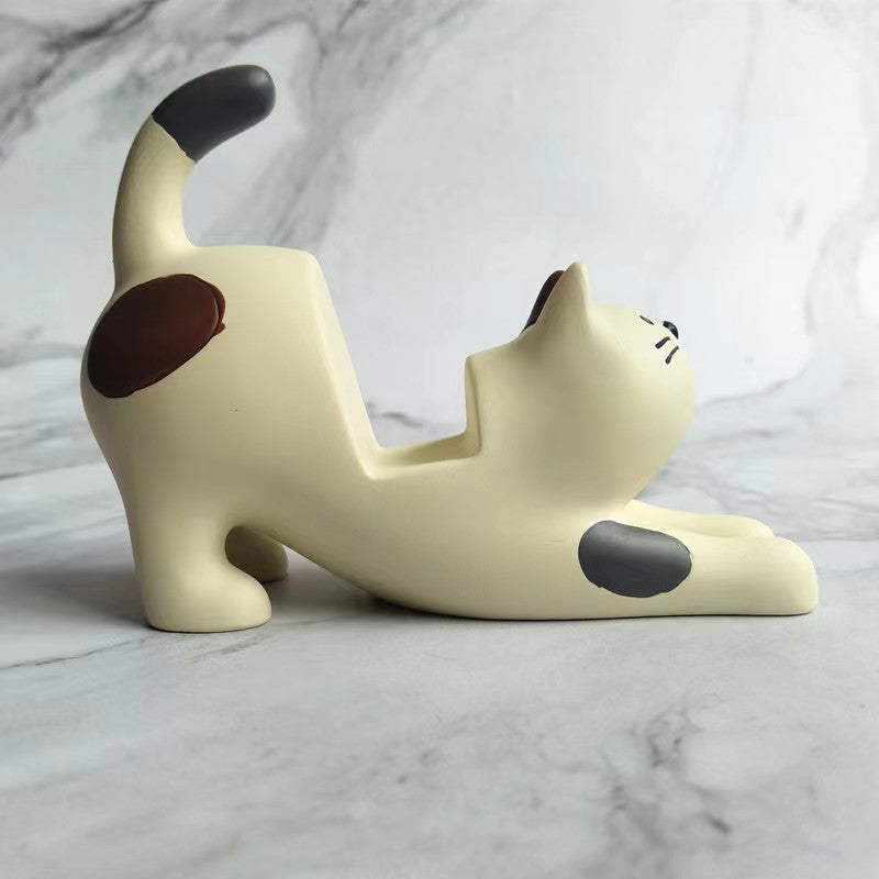 #142 lazy cat phone stand phone accessoy gift